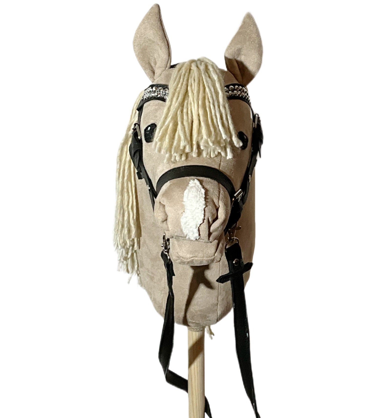 Hobby Horse Trense Mit Zügel Schwarz Mit Strasssteinchen Etsy