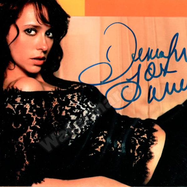 Jennifer Love Hewitt Autographed Signed Photo ~ Wall Art Posters Movies Canvas Celebrity Room Celebrities Digital Metal Photos Print REPRINT