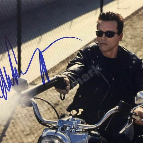 Arnold Schwarzenegger TERMINATOR Autographed Signed Photo REPRINT (Rp)