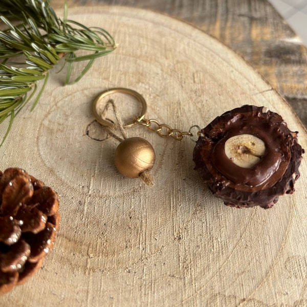 Porte clef ferrero rocher