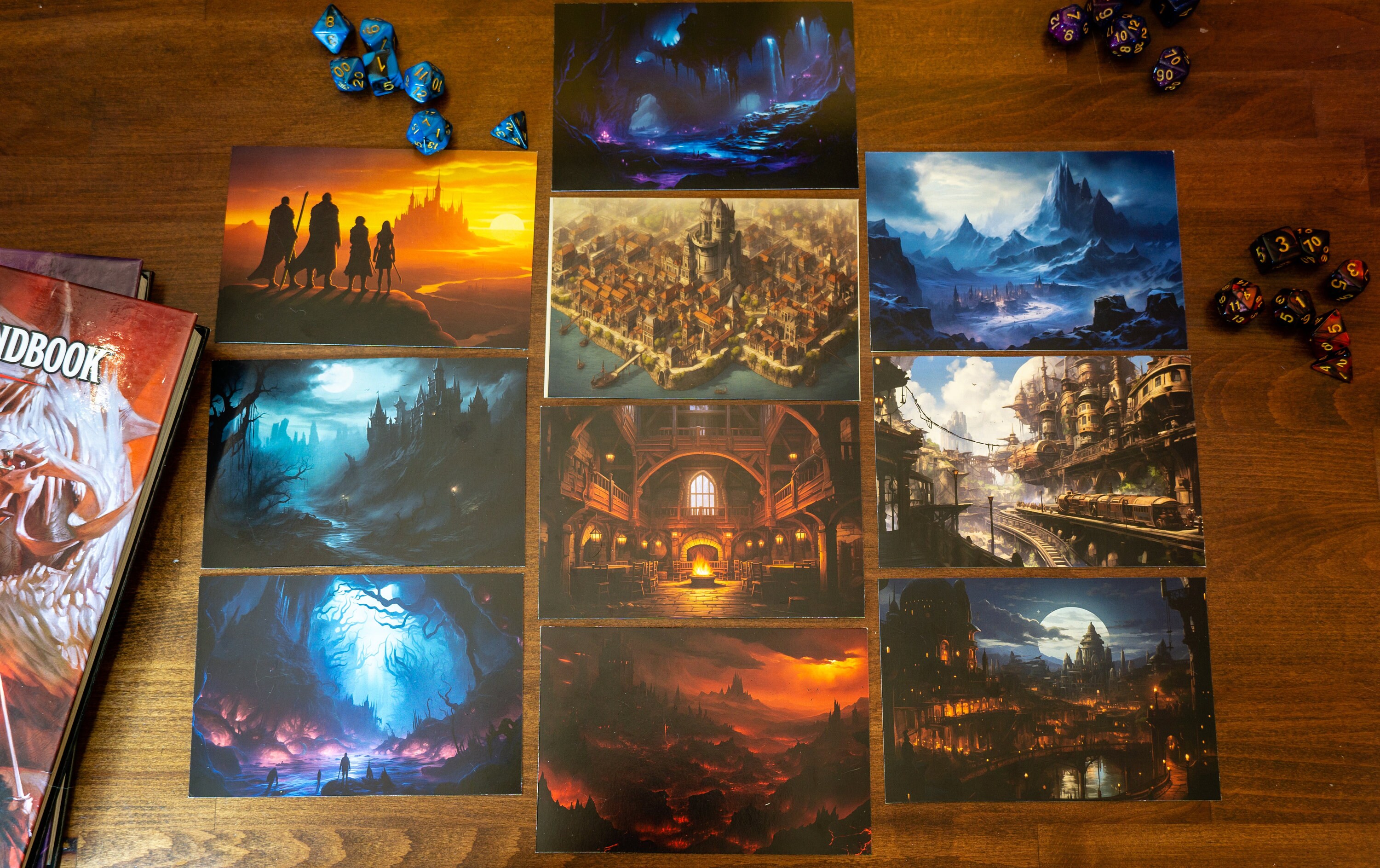 Printable Dnd Eberron Postcard dungeons & Dragons - Etsy