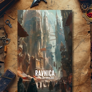 DnD Ravnica Postcard (Dungeons & Dragons)