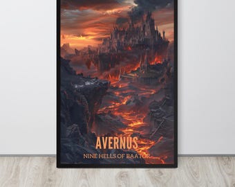 DnD ファンダリン ポスター (ダンジョンズ & ドラゴンズ) - Etsy