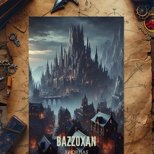 Carte postale D&D Bazzoxan : L'Appel des Profondeurs (Donjons et Dragons)