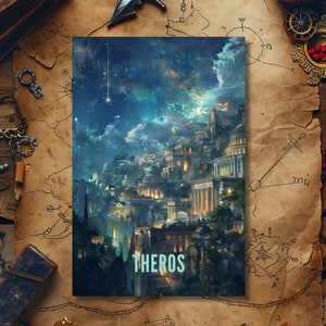 Cartolina DnD Theros (Dungeons & Dragons)