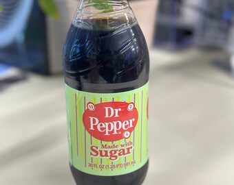 Dr. Pepper Made With Imperial Cane Sugar ist schwer zu finden