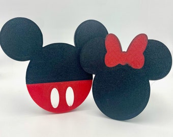 Mickey and Minnie Hitch Cover Set: Couple's Car Decor