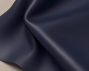 Blue Italian Cowhide Leather – Smooth Grain, 1.5mm Chrome Tanned - Small Sheets