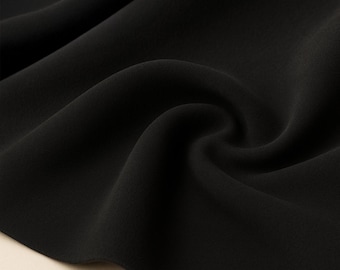 Black Genuine Italian Suede Cowhide Leather for Leathercraft, Bags, Wallets, Shoes & Accessories - Large Panels