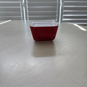 Pyrex Refrigerator Dish - Primary Red (501) - VTG