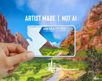 National Parks Pass Sleeve - Artwork - Not AI