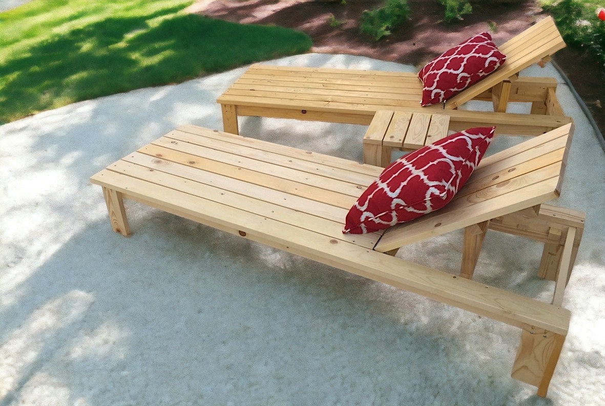 Outdoor Chaise Lounge Chair Plans, Pool Chair Plans, Woodworking Plans
