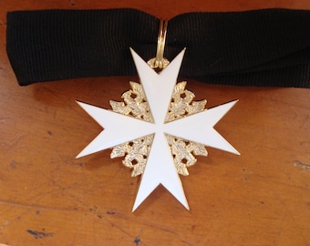 German Order of St John with ribbon