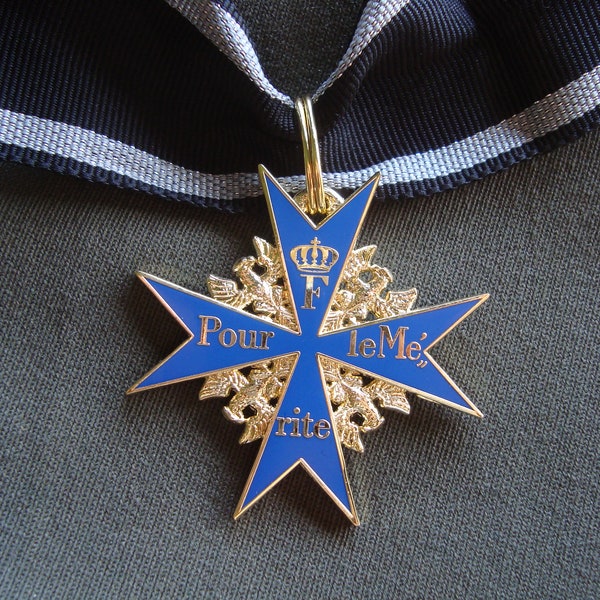 Médaille allemande : Pour le mérite - Précision 1916