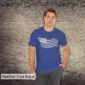 American USA Flag Short Sleeve Tee