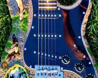 Guitarras artísticas personalizadas de artistas independientes