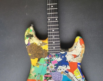 Guitarras artísticas personalizadas de artistas independientes