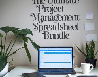 O pacote definitivo de planilhas de gerenciamento de projetos