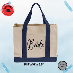 Custom Canvas Tote Bag,Name Tote Bag, Bridesmaid Gift Bag, Personalized Gift, Bachelorette Gift,Beach Bag, School Bag, Personalised Tote Bag