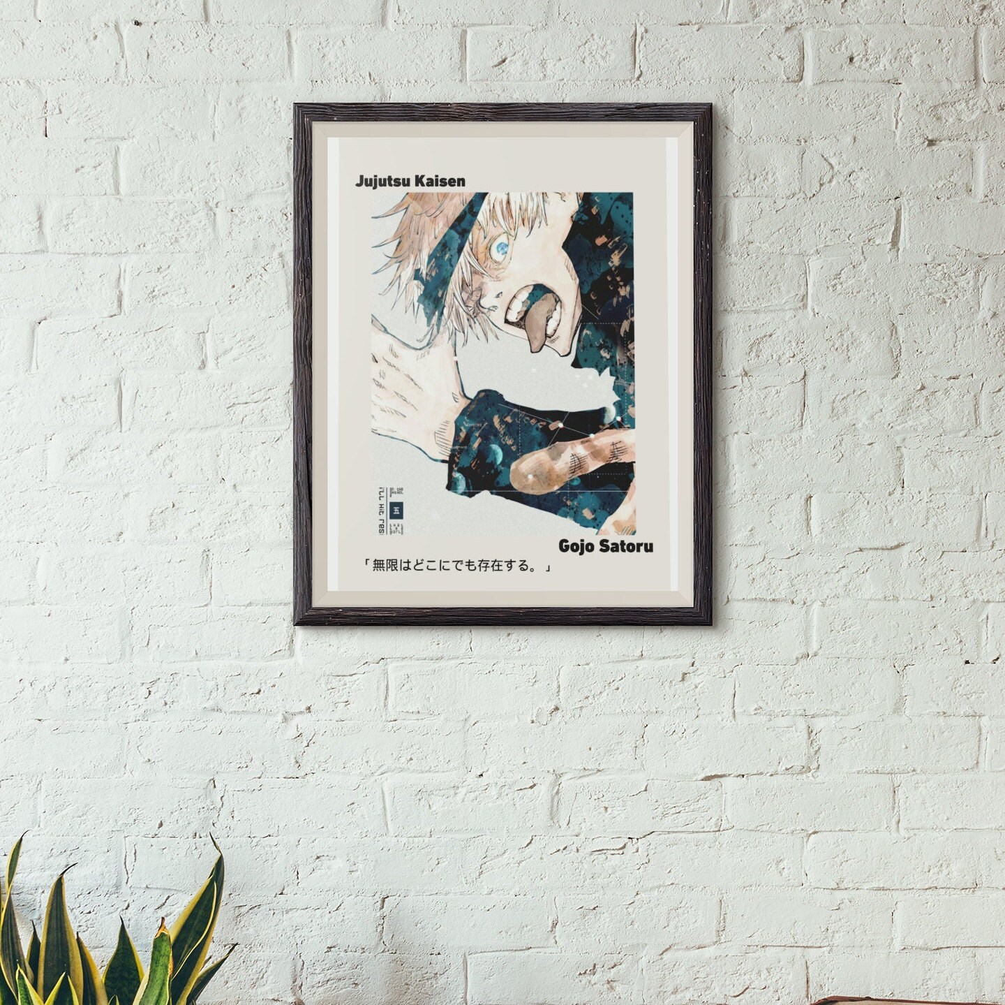 Jujutsu Kaisen Posters 3 Piece Set Manga Art Anime Wall Print - Etsy