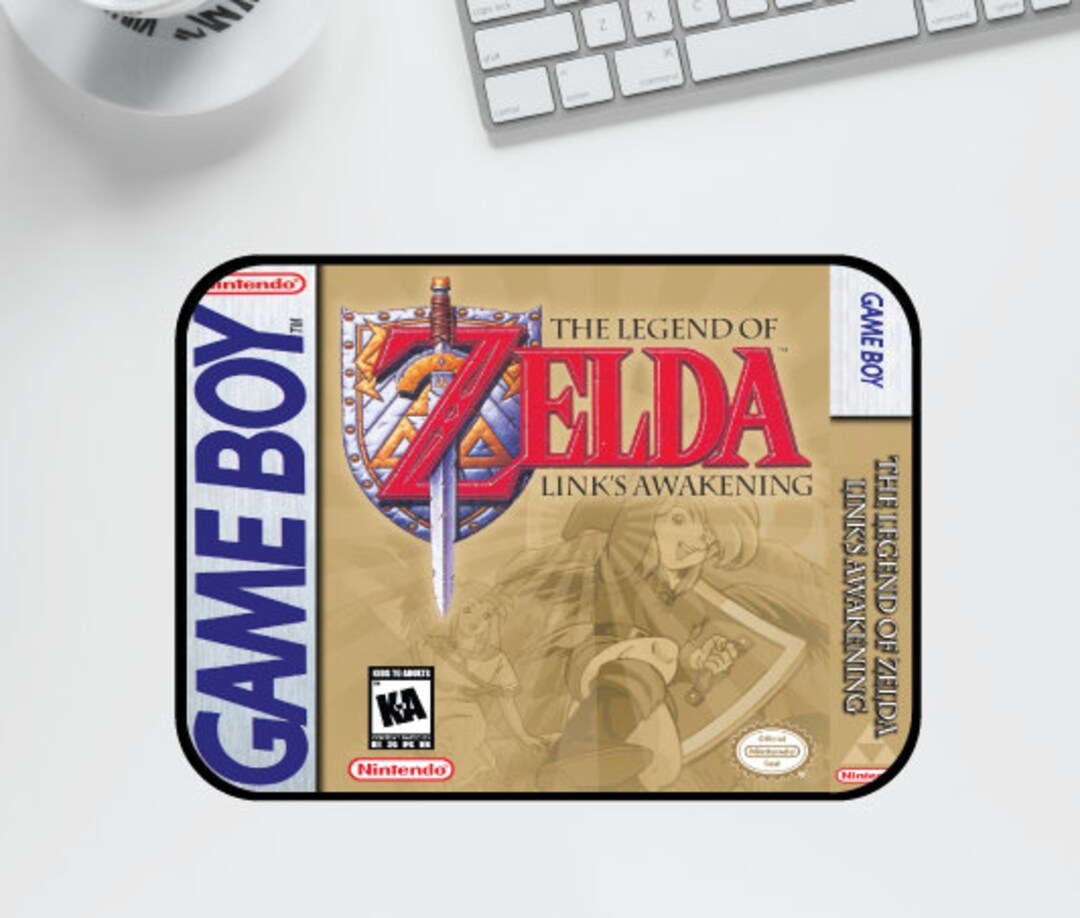 Legend of Zelda Link's Awakening Gameboy Mousepad Etsy