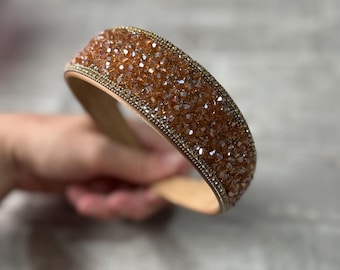 Gold headband