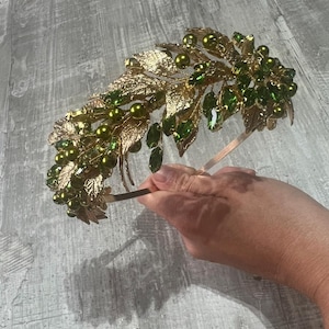 Green & Gold headband