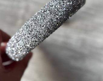 Silver sparkly headband