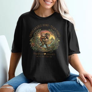 Monkey Adventure T-Shirts, Unbreakable Bond Tee, Jungle Exploration Shirt, Best Friends Forever Design, Treasure Map Monkeys, Sunset