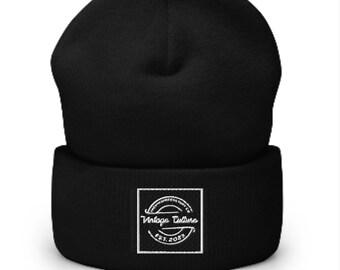 May include: Black beanie with a white embroidered logo that says "Vintage Culture Est. 2021".
