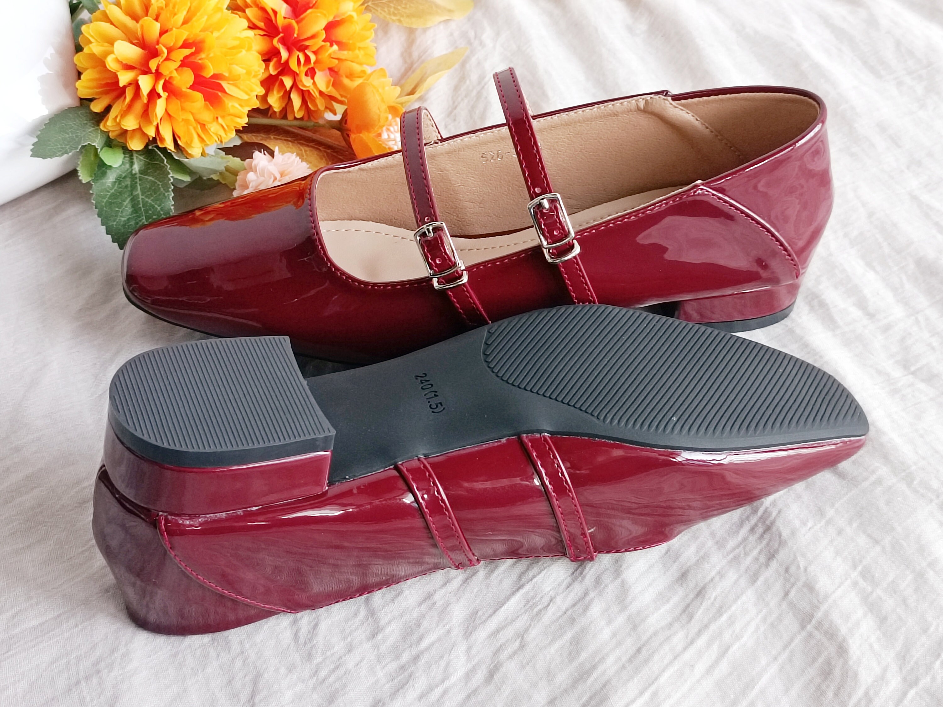 mary jane 2 inch heel