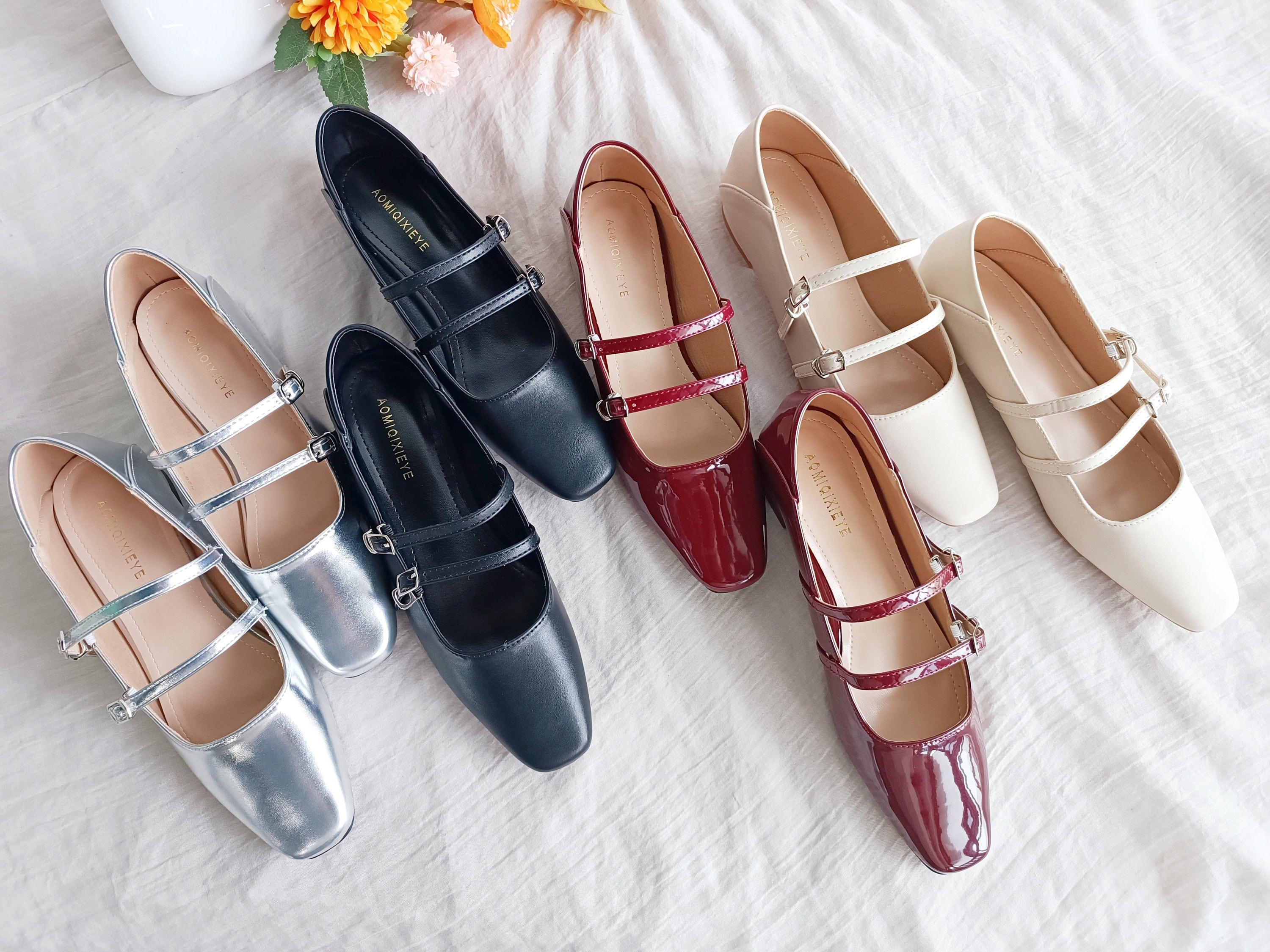 mary jane 2 inch heel