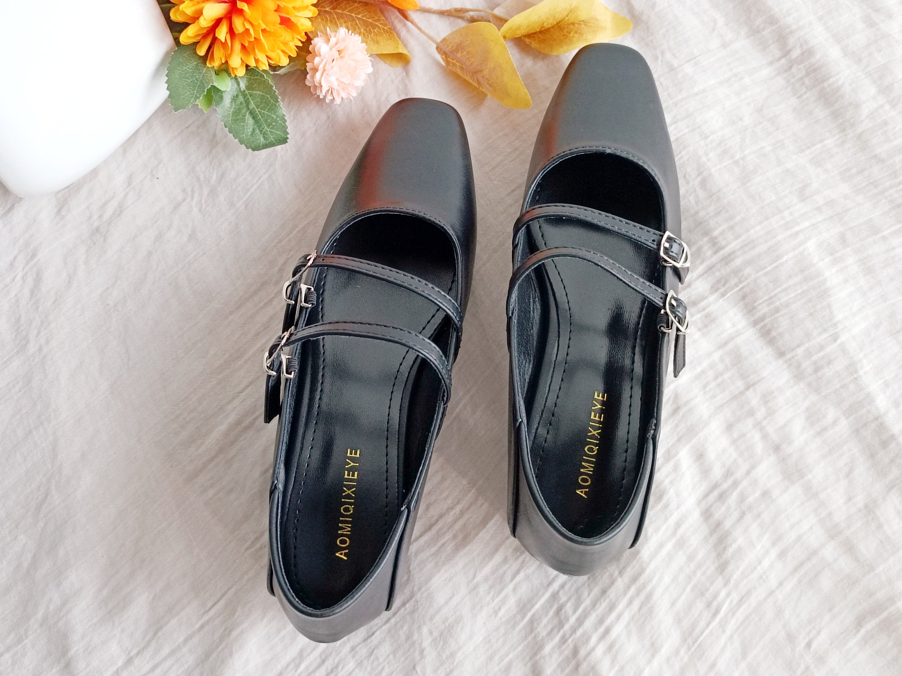 mary jane 2 inch heel