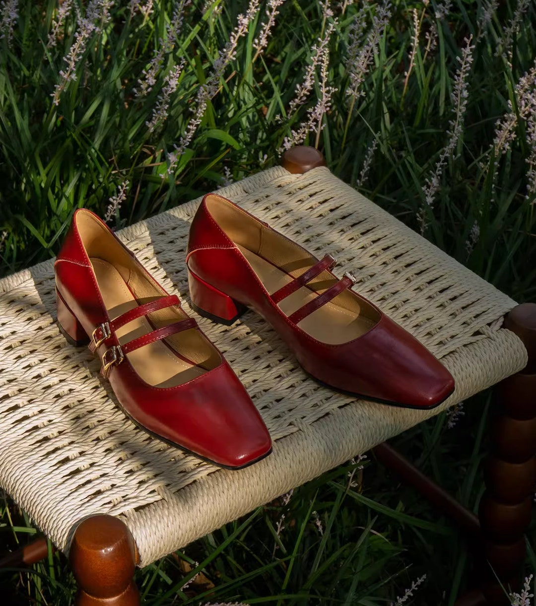 strappy mary jane shoes