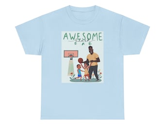 Impresionante papá negro. Sorprende a tu mejor papá con esta camiseta. Ideal para el Día del Padre o cumpleaños. Regalo para papás negros. Camiseta genial para papá. Camiseta genial para papá.