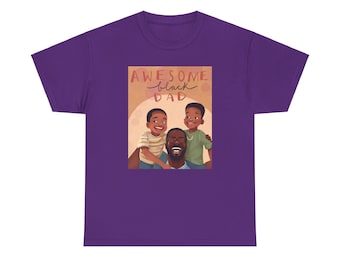 Camiseta de papá negro increíble, camiseta de papá negro increíble, camiseta de padre negro, regalo para papás negros, camiseta de papá negro genial, camiseta del Día del Padre, camiseta para cualquier ocasión