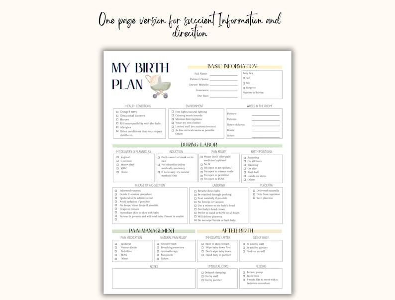 Key Features:

Easily editable and fully customizable in Canva.
Instant access and no software downloads are required.
Two versions are included-- a concise one-pager or a more detailed two-page version for thoughtful scenario planning.
 Versatile - perfect for both digital sharing and printing.
Tailor all details to match your style and preferences.