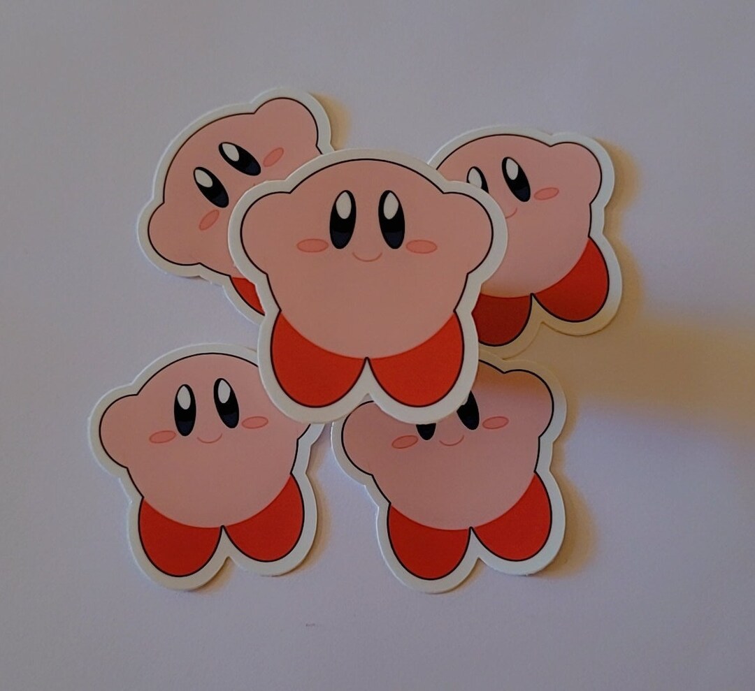 Kirby Sticker - Etsy