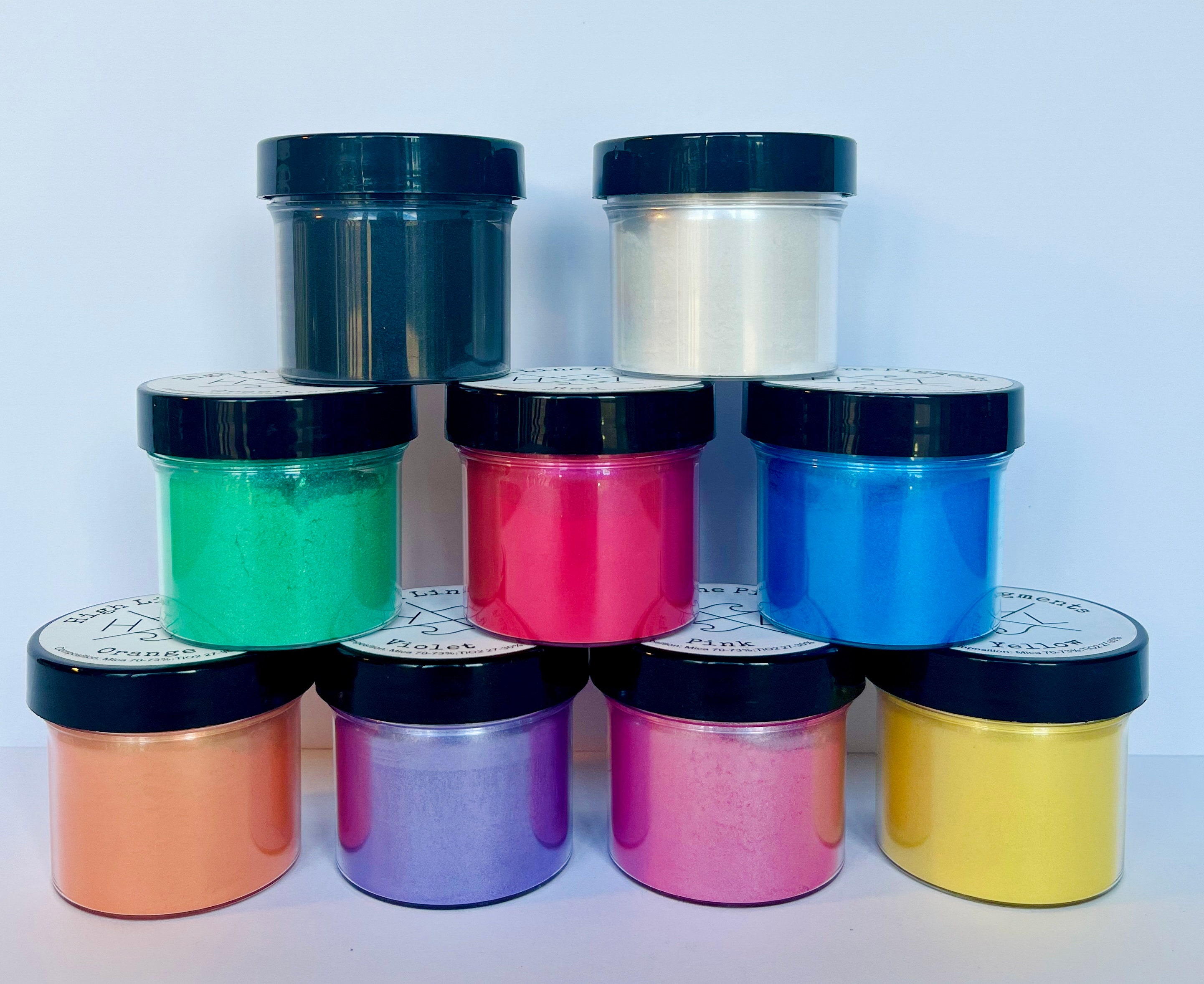 Epoxy Resin Mica Powder Pigments 20 Colors Set - China Metallic Pigments,  Pigments