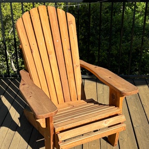 Adirondack Chair Kit - stained