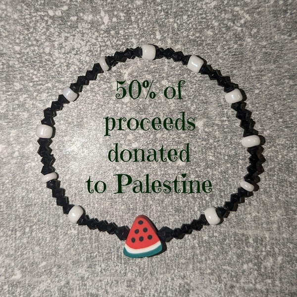 Bracelet pastèque Palestine