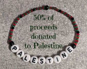 Bracelet unisexe Palestine