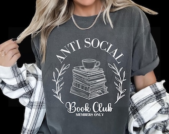 Archivo PNG del club de lectura antisocial, club de lectura, libros, diseño digital