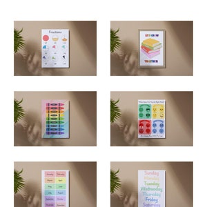 Classroom Decor Bundle - 13 Digital Download Posters - Perfect for Kindergarten!