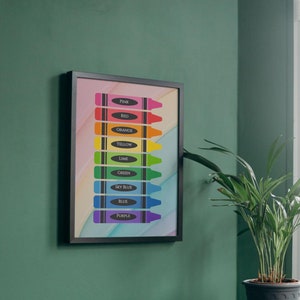 Colour Learning Poster