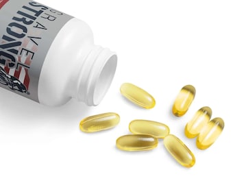 Suplemento de aceite de pescado Omega 3 - 60 cápsulas blandas