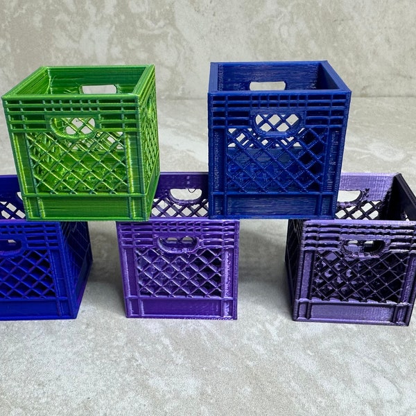 Small Size Mini Storage Crate. Memory Card Holders or Switch Game Storage