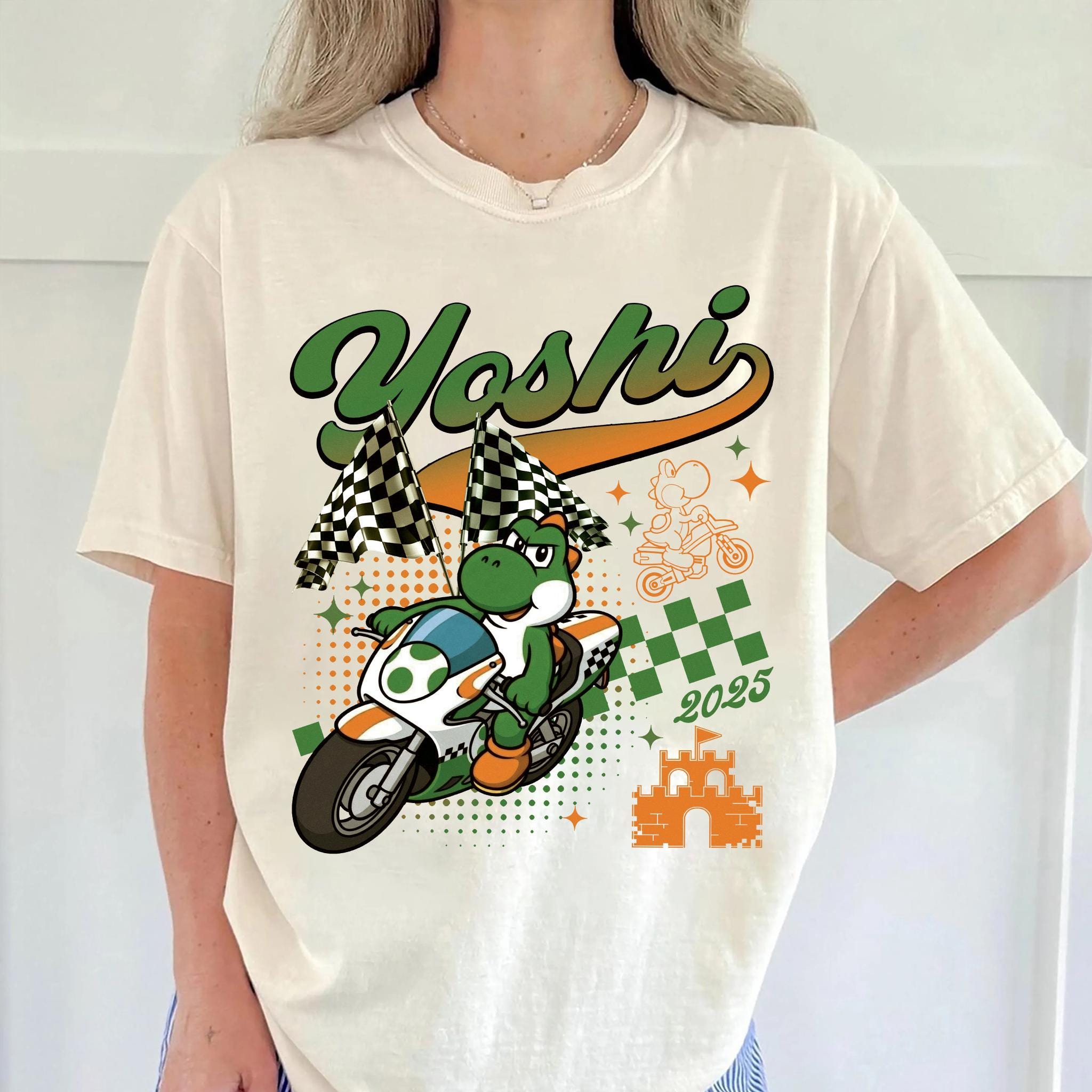 Motorcycle Yoshi - Etsy