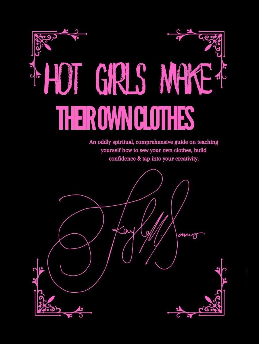 Hot Girls Make Their Own Clothes E-Book