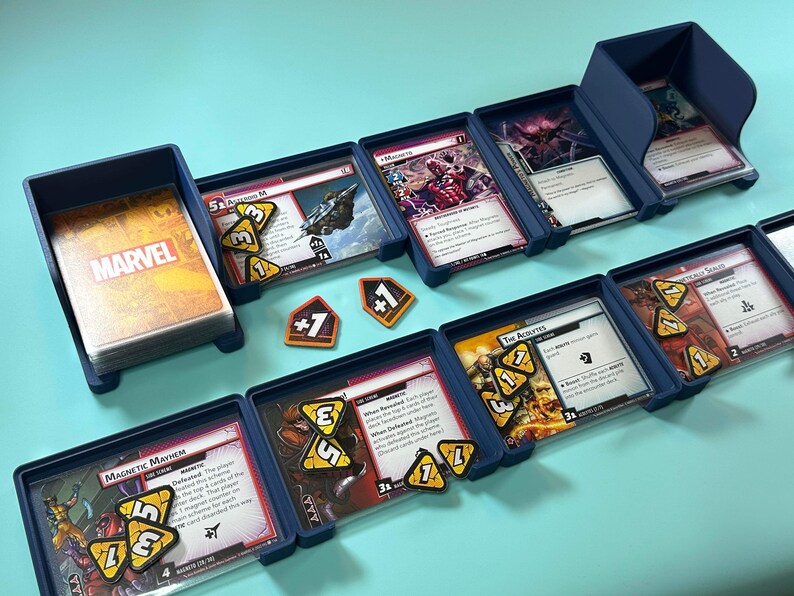 Marvel Champions Modular Encounter Trays unofficial Etsy